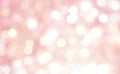 Abstract of bokeh pink pastel background.