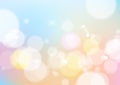 Abstract Bokeh Soft Lights Background Royalty Free Stock Photo