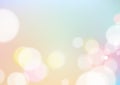 Abstract Bokeh Soft Lights Background Royalty Free Stock Photo