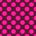 Abstract bold circular pattern