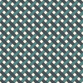 Abstract braiding background. Seamless surface pattern with repeated diagonal weave rectangular tiles. Wicker wallpaper