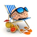 Abstract brain relax Royalty Free Stock Photo