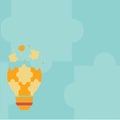 Abstract Brainstorming Problem Solutions, Careful Thinking Concept, Critical Logical Reasoning, Solving Puzzle Ideas