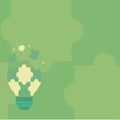 Abstract Brainstorming Problem Solutions, Careful Thinking Concept, Critical Logical Reasoning, Solving Puzzle Ideas
