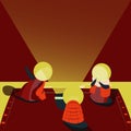 Abstract Brainstorming Problem Solutions, Careful Thinking Concept, Critical Logical Reasoning, Solving Puzzle Ideas