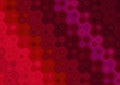 Background with a pattern of zigzag waves arranged at an angle in red,burgundy,purple and brown shades