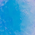 Abstract bright blue background made of transparent slime with air bubbles Royalty Free Stock Photo