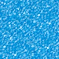 Abstract bright blue bokeh. Seamless texture. Tile ready. Royalty Free Stock Photo