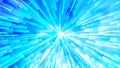 Abstract Bright Blue Radial Explosion Background Royalty Free Stock Photo