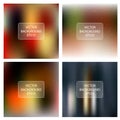 Abstract bright blur backgrounds collection