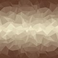 Abstract Brown Polygonal Background Royalty Free Stock Photo