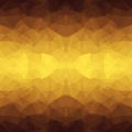 Abstract Brown Polygonal Background