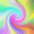 Abstract bright color psychedelic wave pattern. Royalty Free Stock Photo