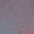 Abstract bright colorful noisy reaction diffusion psychedelic background. Anaglyph irregular pattern. Turing generative algorithm Royalty Free Stock Photo