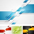 Abstract bright corporate tech background