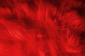 Abstract bright deep red artificial fluffy background Royalty Free Stock Photo