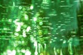 Abstract bright defocused ultra green color shiny background with water texture with bubbles with bokeh effect