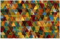 Abstract bright grungy triangles background Royalty Free Stock Photo