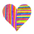 Abstract bright heart