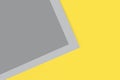 Abstract bright illuminating yellow and gray colours background.