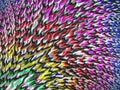 Abstract bright multicolored blurred fractal background Royalty Free Stock Photo