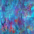 Abstract bright multicolored seamless background with a mixed spots, blots, splashes and smudges Royalty Free Stock Photo