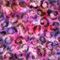 Abstract bright pink, purple, magenta color blur fluffy animal skin with wavy pattern Camouflage fashion trend