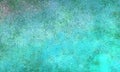 Abstract bright saturated background with textural small stones and grains, small volumetric colored texture. Emerald turquoise