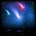 Abstract bright star background Royalty Free Stock Photo