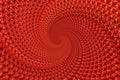 Abstract background of red spinning vortex Royalty Free Stock Photo