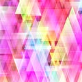 Abstract bright triangle background Royalty Free Stock Photo