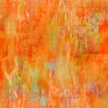 Abstract multicolored seamless background with a mixed bright spots, blots, splashes and smudges Orange, red and yellow colors Royalty Free Stock Photo