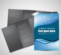 Abstract brochure design Royalty Free Stock Photo