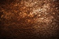 Abstract bronze copper metal background. AI generated