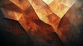 Abstract Geometric Copper Texture Royalty Free Stock Photo