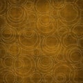 Abstract Brown Background With Circles