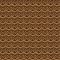 Abstract brown background circles volume