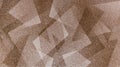 Abstract brown background shaded striped pattern and blocks in diagonal lines with vintage brown texture. Royalty Free Stock Photo