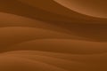Abstract brown background with smooth lines, futuristic design. Royalty Free Stock Photo