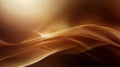 Abstract Brown and Gold Wavy Background Royalty Free Stock Photo