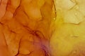 Abstract Brown and orange background. Alcohol Ink Artwork. Modern contemporary art