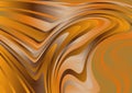 Abstract Brown Orange and Green Ripple Lines Background Vector Image
