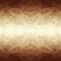 Abstract Brown Polygonal Background Royalty Free Stock Photo
