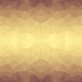 Abstract Brown Polygonal Background Royalty Free Stock Photo