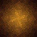 Abstract Brown Polygonal Background Royalty Free Stock Photo