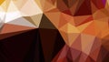 Abstract Brown Polygonal Background Design Royalty Free Stock Photo