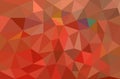 Abstract brown polygonal background Royalty Free Stock Photo