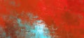 Abstract brush painting. Brushstrokes , spots of paint. Background in red and blue tones. Painted rouge texture. Artistic canvas. Royalty Free Stock Photo