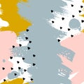 Abstract brush Seamless Patterns