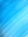 Abstract brushed cyan hand painted background,